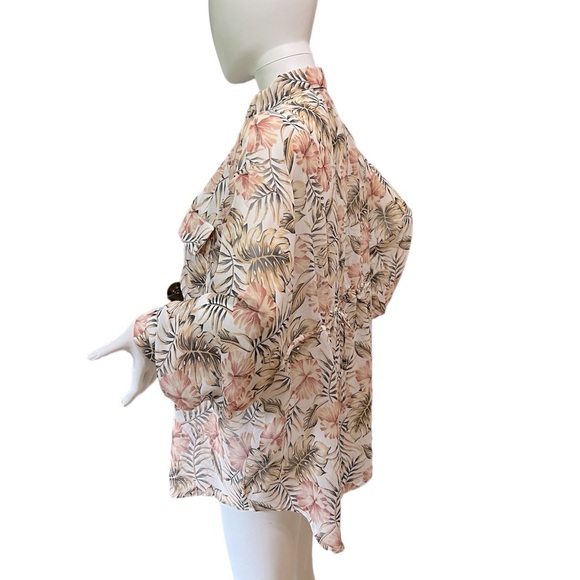 Simon Chang floral ladies blouse. - Picture 3 of 7